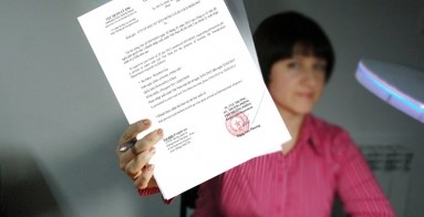 私人簽證核准函